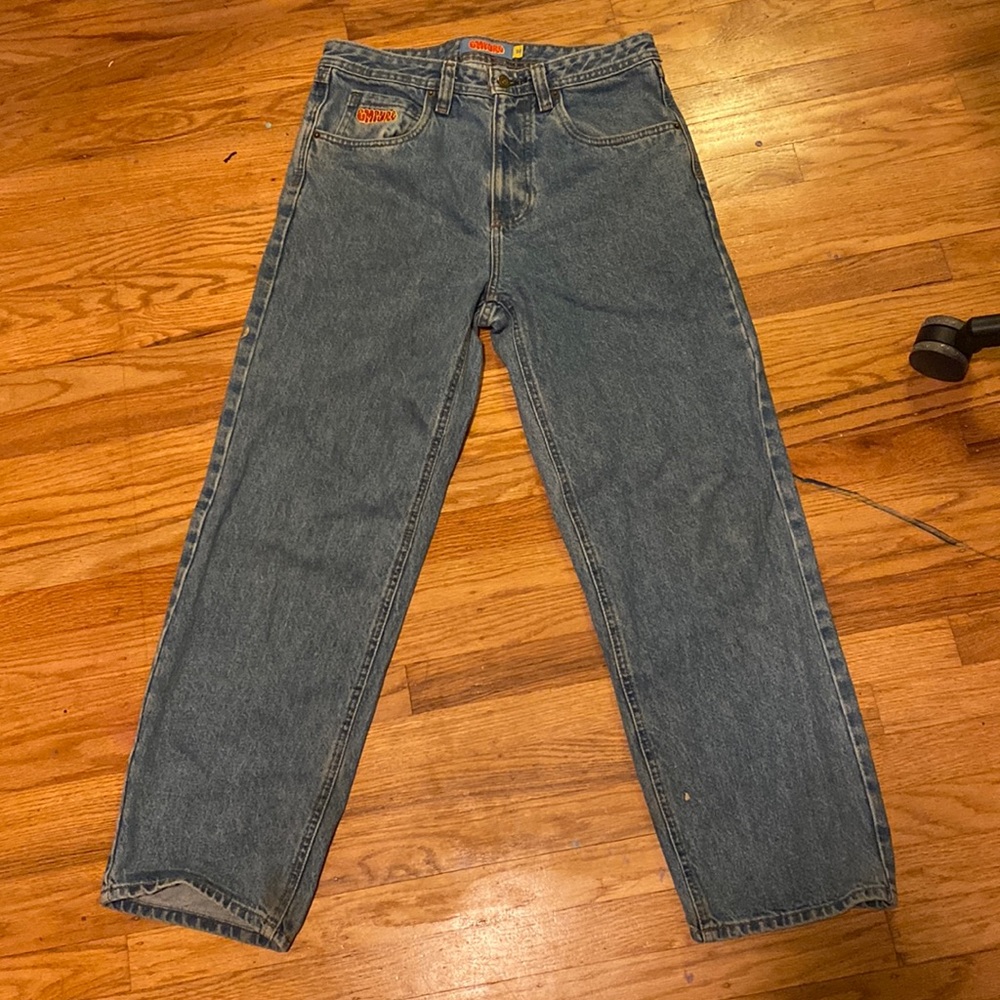 Light wash Empire jeans
